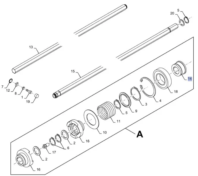 87656642 - втулка упорная